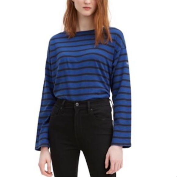 Levi’s blue and black long sleeve top, NWT medium - Picture 1 of 9